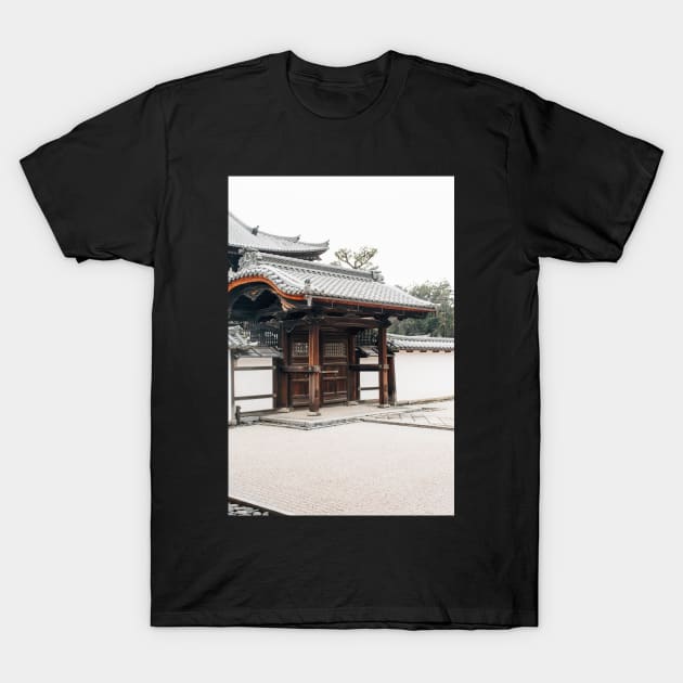 Japanese Temple Architecture T-Shirt by visualspectrum